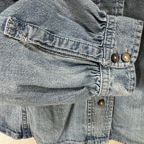 La Vie Rebecca Taylor Denim Top/Jacket - Picture 4 of 5